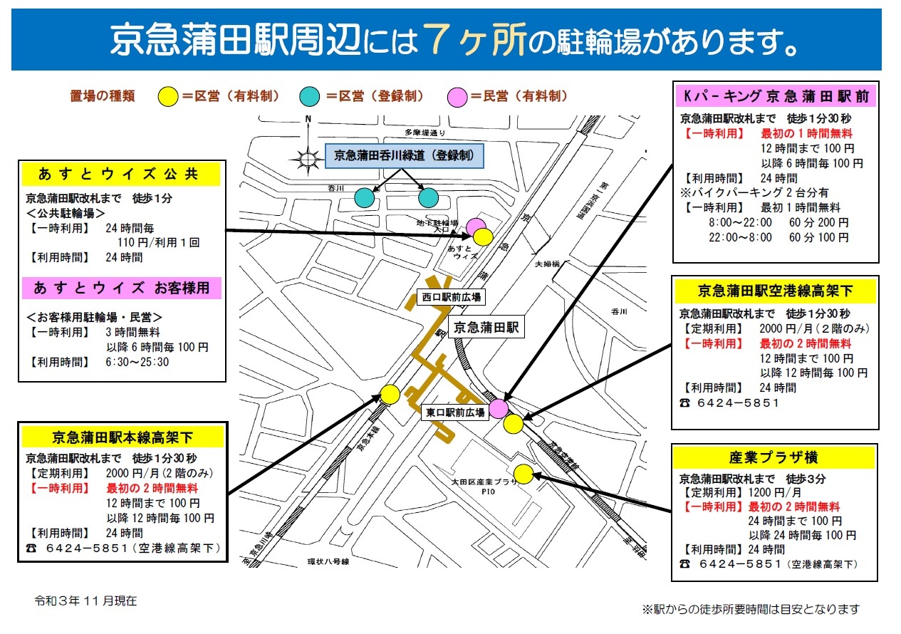 あすとウィズ 公共自転車駐車場